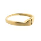 Image 7 of Gold ring with diamond; 0.01 ct.