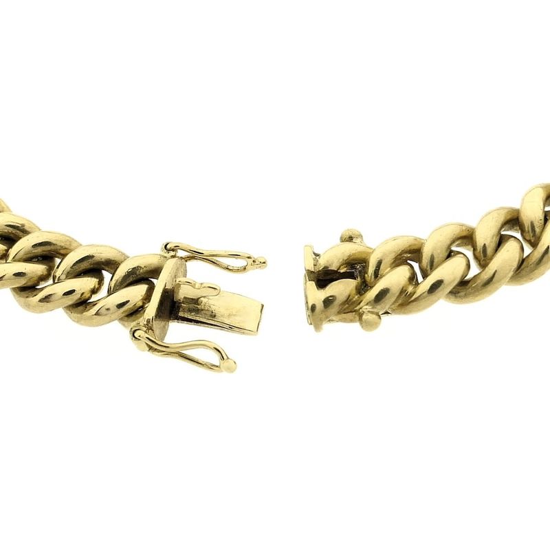 Image 4 of Gold gourmet link bracelet