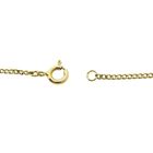 Image 3 of Gold gourmet link chain | 54 cm
