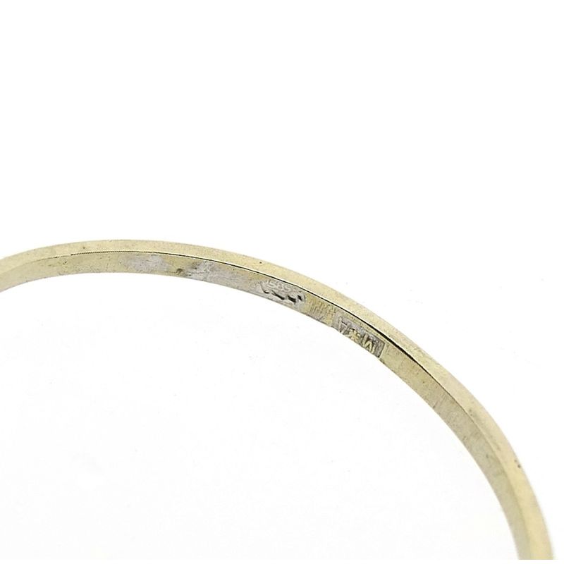 Image 5 of Tricolor gold ring with diamond | 0.12 ct.