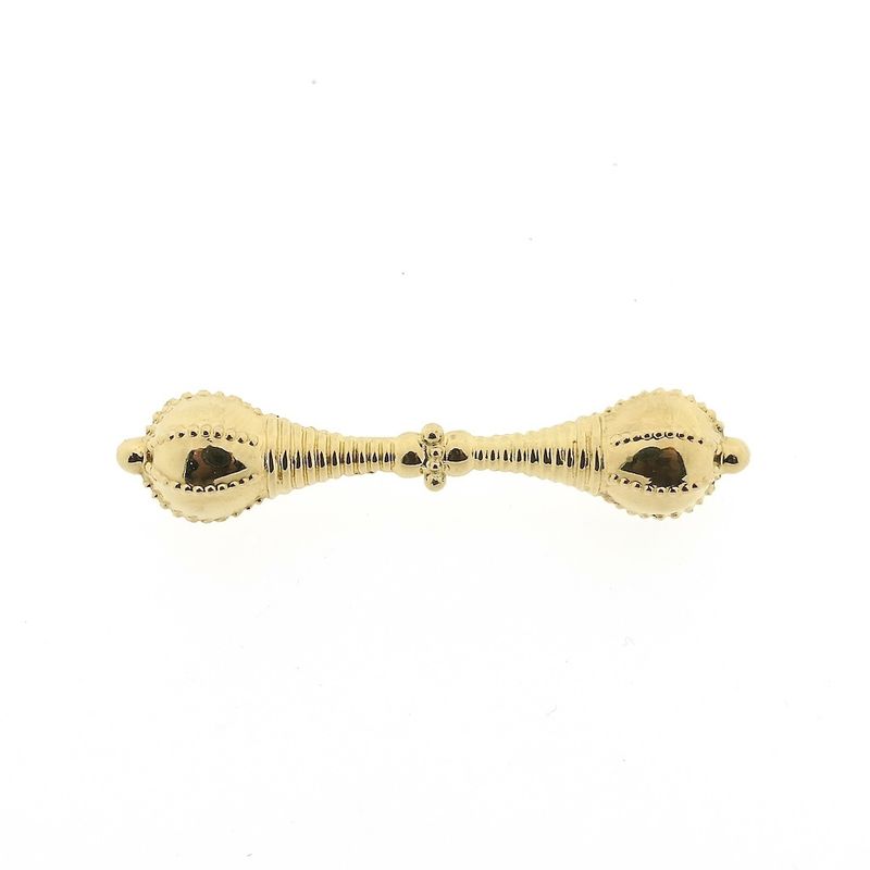 Image 1 of Gold brooch of a hat bell