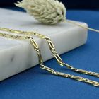 Image 2 of Gold navy link chain; 43.5 cm