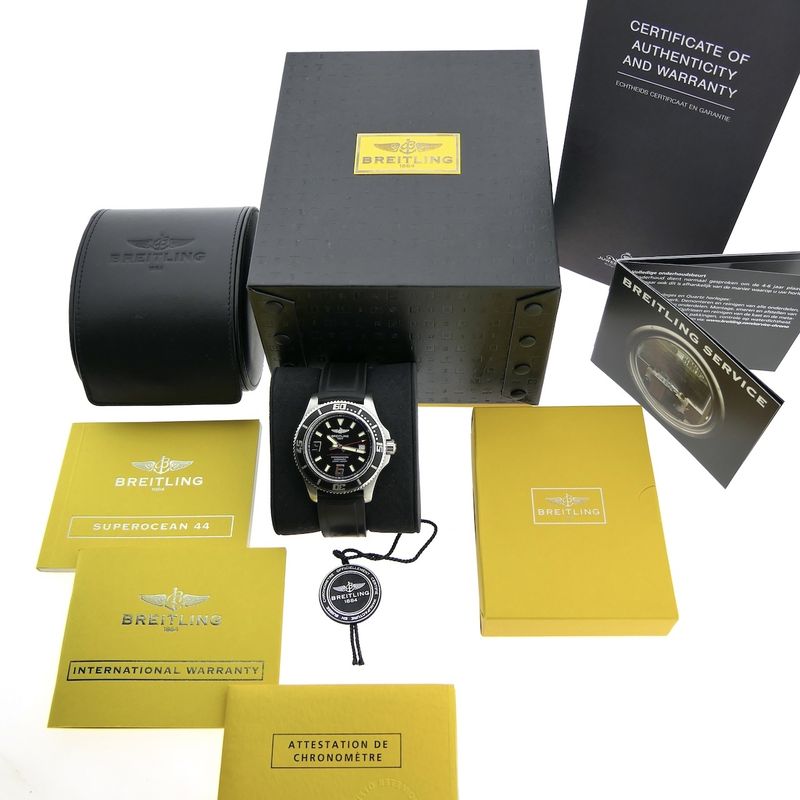 Image 16 of Breitling SuperOcean 44 A17391; Automatic men's diving watch