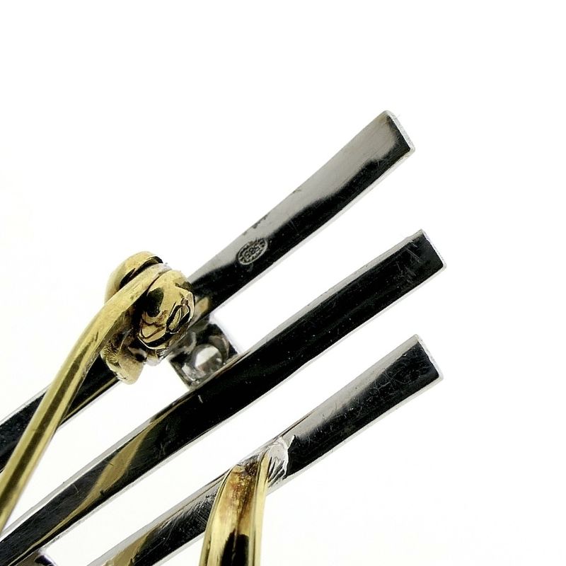 Image 6 of Two-tone fantasy brooch with diamond