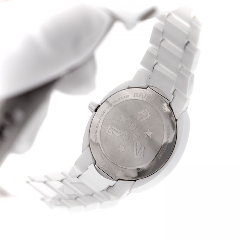Image 11 of Rado D-Star White Diamond R15519702; Ceramic Ladies Watch