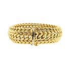 Image 3 of Gold wide fantasy link bracelet