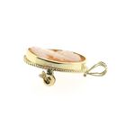 Image 5 of Gold brooch/pendant with cameo