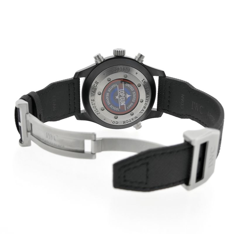 Image 16 of IWC Pilot's Watch Double Chronograph 'Topgun' IW379901; Automatic men's watch