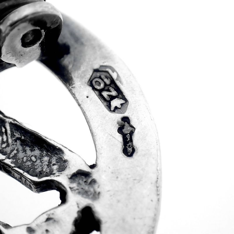 Image 8 of Silver brooch | Floral design