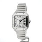 Image 1 of Cartier Santos 'Medium' 4075 WSSA0029; Automatic unisex watch