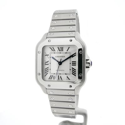Image 1 of Cartier Santos 'Medium' 4075 WSSA0029; Automatic unisex watch