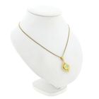 Image 5 of 22K Gold Pendant with Green Sapphire
