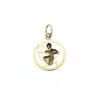 Image 5 of Gold zodiac sign pendant; Sagittarius