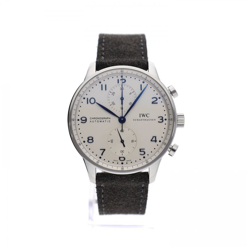 Image 1 of IWC Portuguese Chronograph IW371446; Automatic Men's Watch