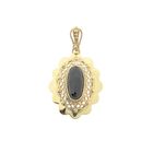 Image 1 of Vintage gold pendant with garnet