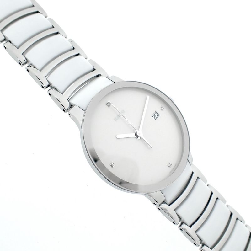 Image 9 of Rado Centrix; Unisex watch with diamonds