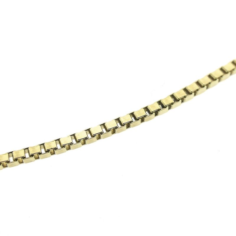Image 4 of Long gold Venetian link chain