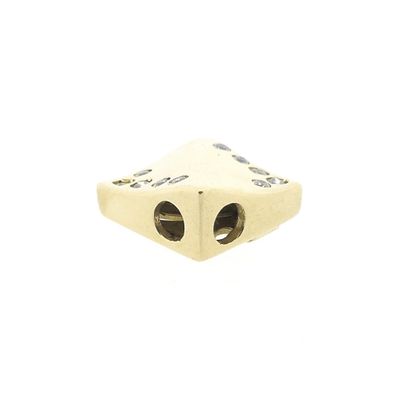 Gold pendant with zirconia Image 2 of Gold pendant with zirconia