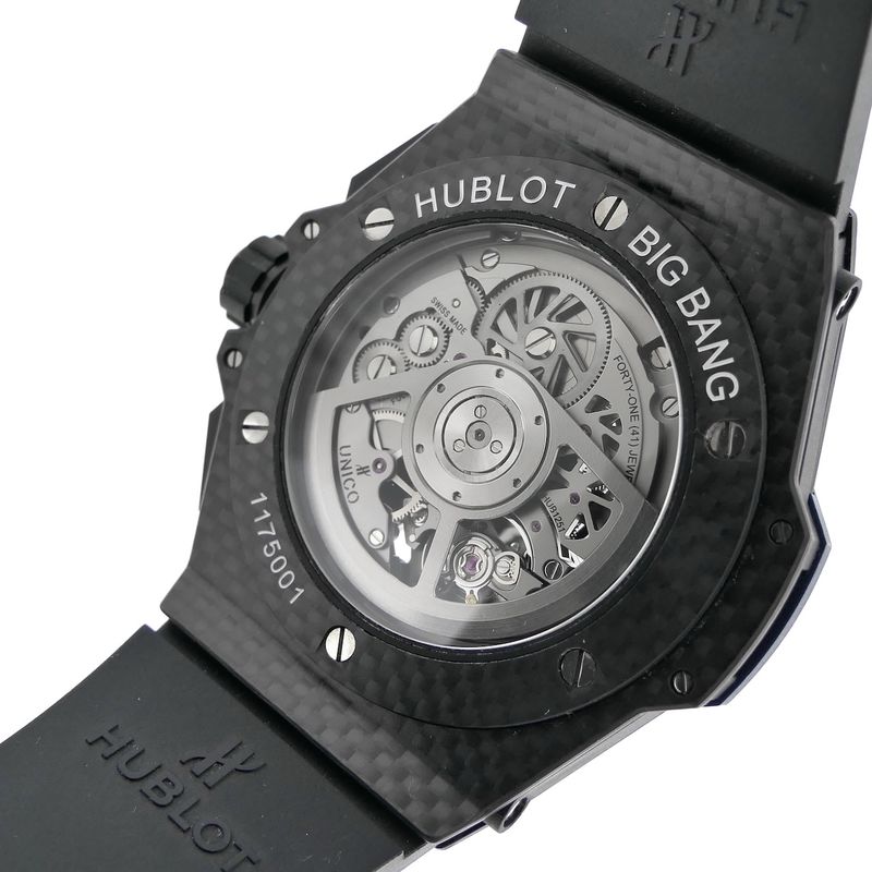 Image 16 of Hublot Big Bang Unico GMT Carbon Blue Ceramic 471.QL.7127.RX; Automatic men's watch