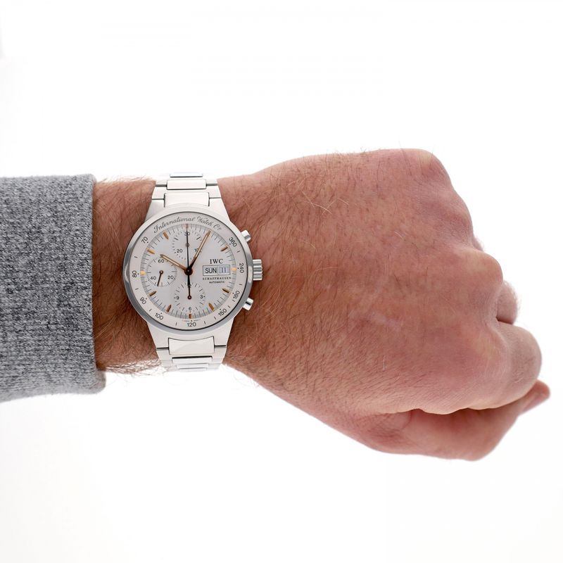 Image 12 of IWC GST Chronograph IW3707-013; Automatic Men's Watch