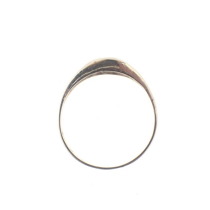 Image 5 of Gold ring with zirconia stones