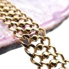 Image 10 of 8-karat fantasy link bracelet | 22 cm