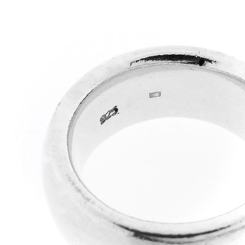 Image 4 of Wide silver ring