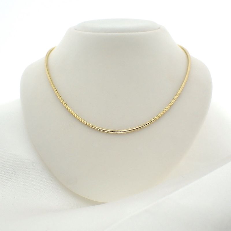 Image 2 of Gold snake link chain | 45 cm