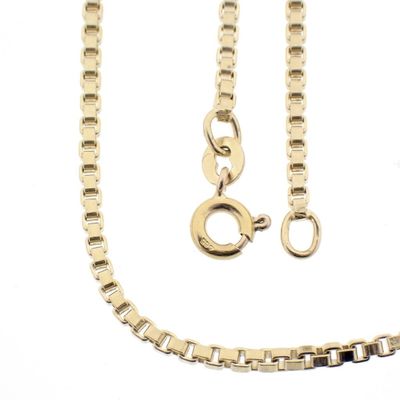 Image 2 of Golden Venetian link chain