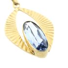Image 7 of Gold pendant with Aquamarine
