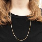 Image 9 of Long gold Venetian link chain