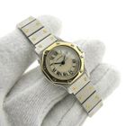 Image 13 of Cartier Santos Octagon 187903; Gold/steel ladies' watch