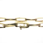 Image 6 of Gold closed forever link bracelet | 21 cm