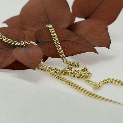 Image 2 of Gold gourmet link chain