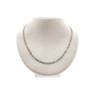 Image 1 of 9 carat necklace with uncut diamonds