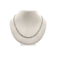 9 carat necklace with uncut diamonds