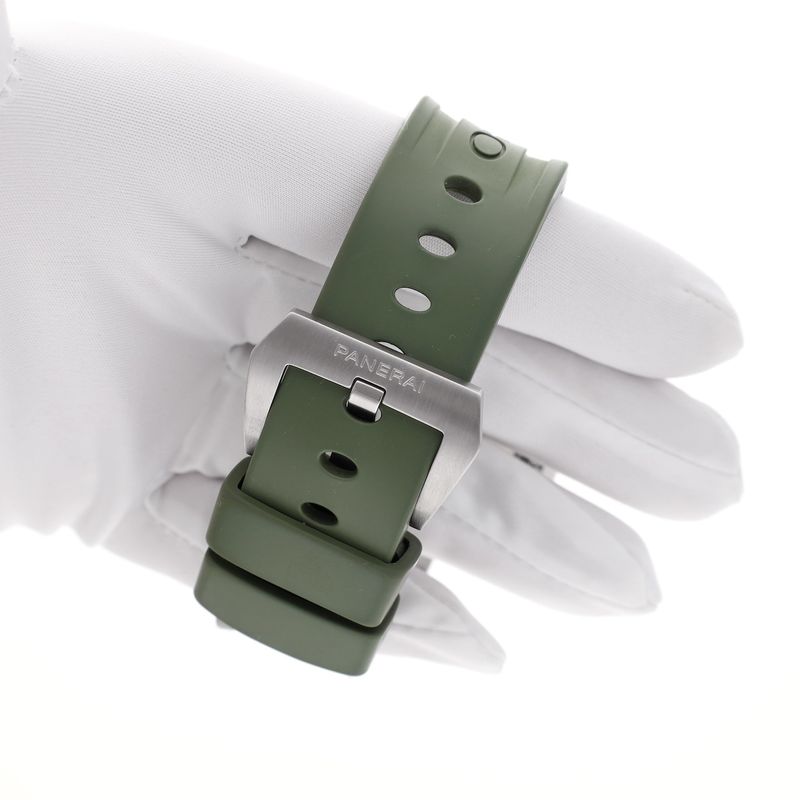 Image 16 of Panerai Luminor Marina Verde Smeraldo PAM01356; Automatic Men's Watch