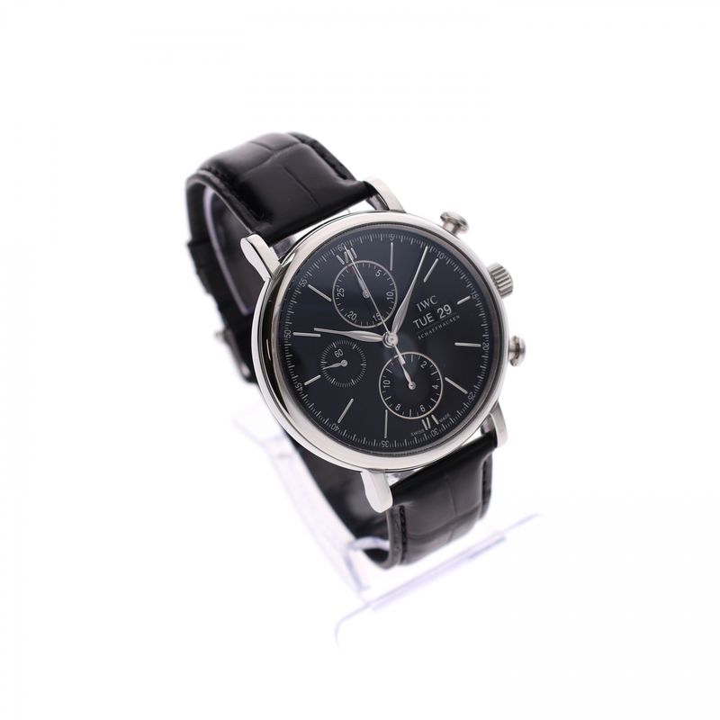 Afbeelding 4 van IWC Portofino Chronograph IW391002; Automatisch Heren Horloge