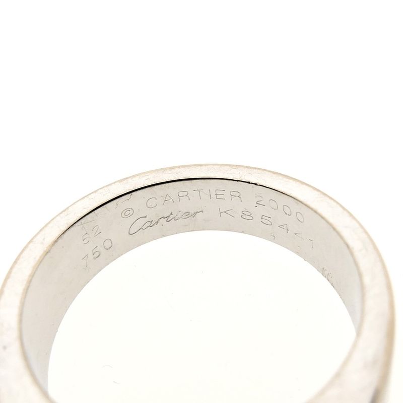 Image 6 of White gold Cartier moonstone ring