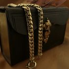 Image 2 of Robust gold gourmet link necklace