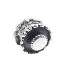 Image 7 of Pandora charm; Silver; Happy Birthday