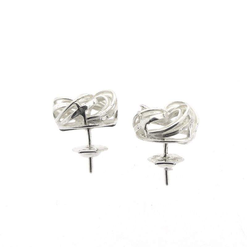 Image 5 of Silver fantasy stud earrings