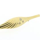 Image 3 of Gold brooch with diamond