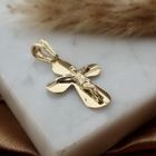 Image 5 of Gold pendant of cross with corpus