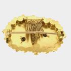 Image 4 of Antique gold brooch, cap bell