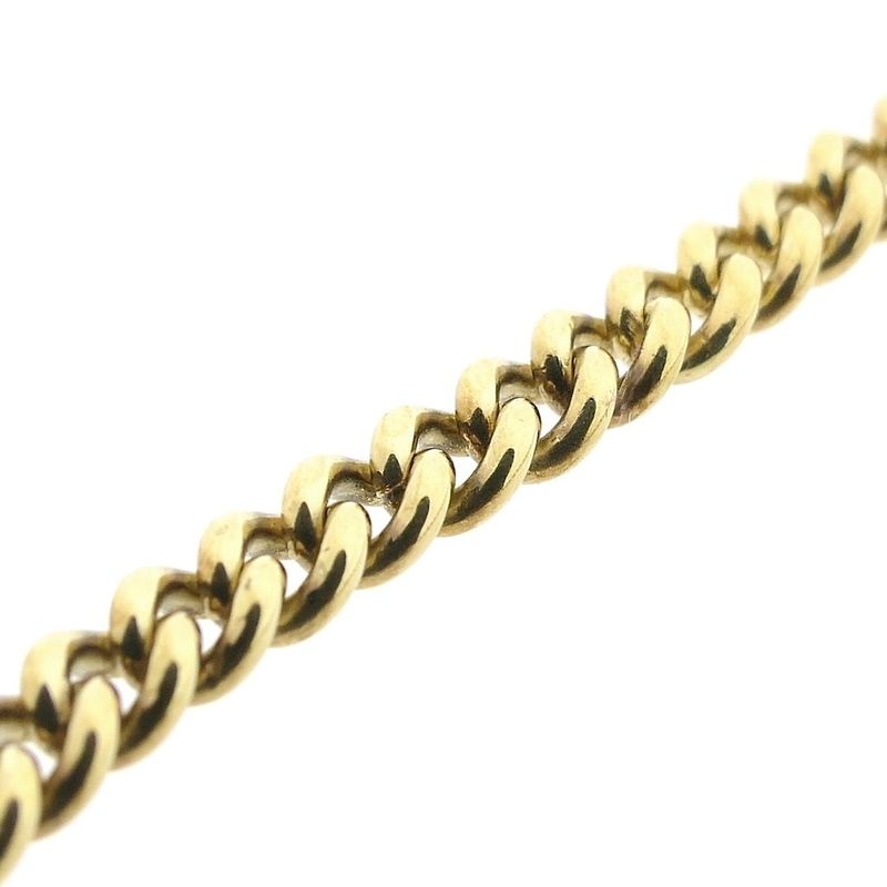 Image 3 of Vintage gold watch chain; Chatelaine (for a pocket watch)