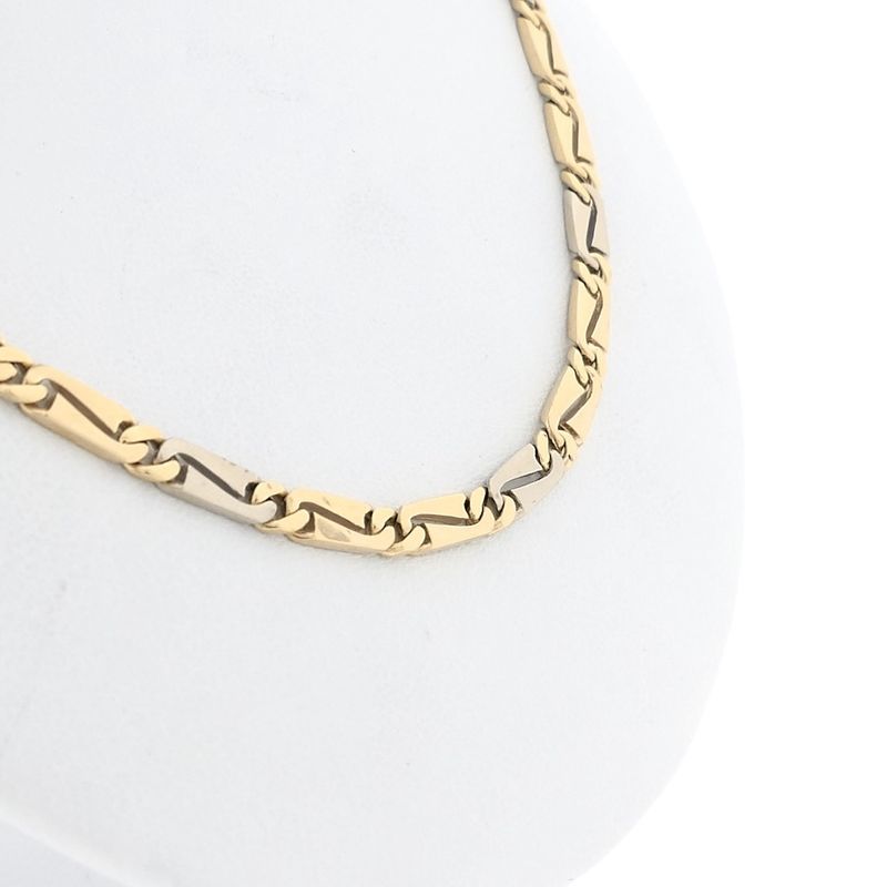 Image 3 of Bicolor gold fantasy link chain