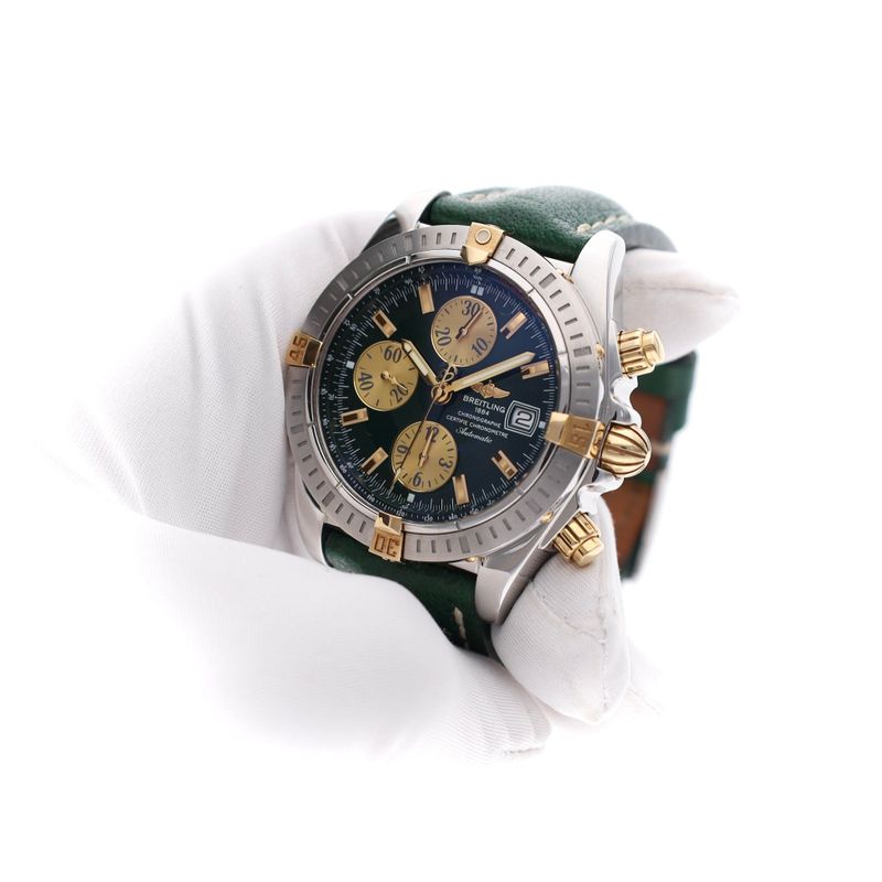 Image 19 of Breitling Chronomat Evolution 'Racing Green' B13356; Automatic Men's Watch