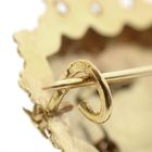 Image 6 of Gold brooch with filigree technique | Vintage/antique