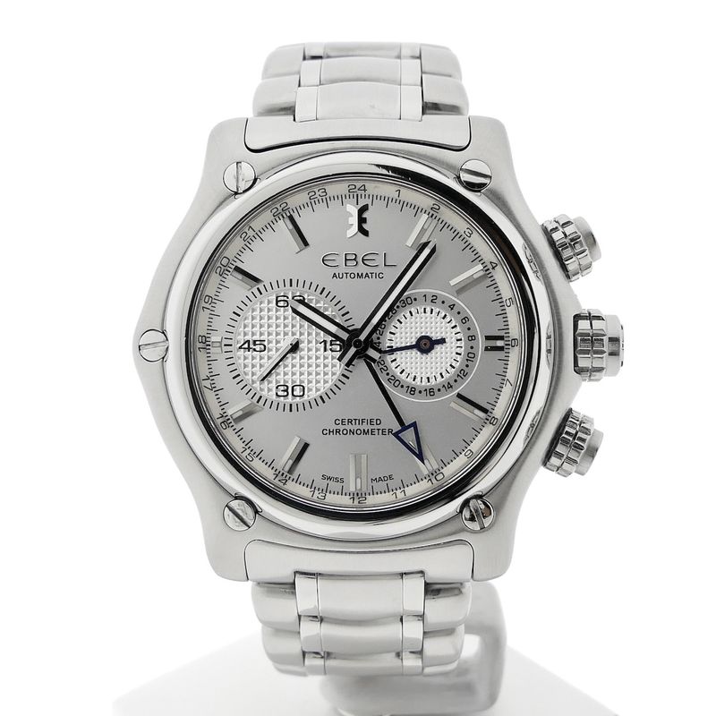 Image 16 of Ebel 1911 BTR Manufacture Chronograph; Automatic watch with GMT